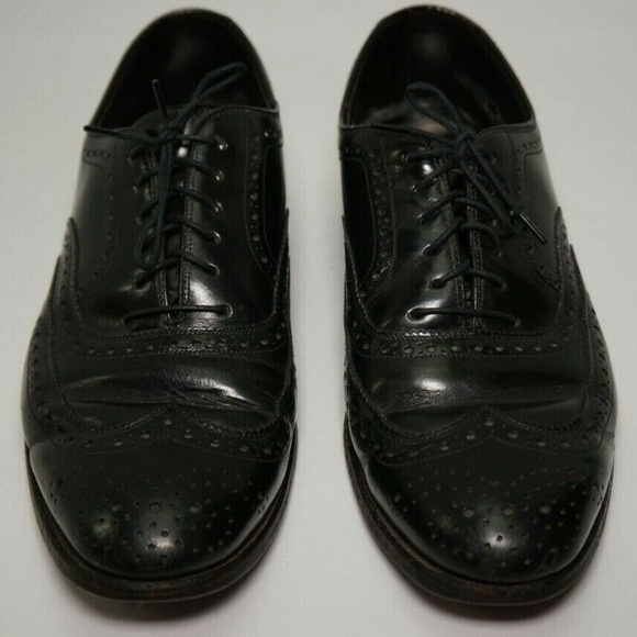 Johnson & Murphy Mens Leather Dress Shoes Sz 10 main image 4